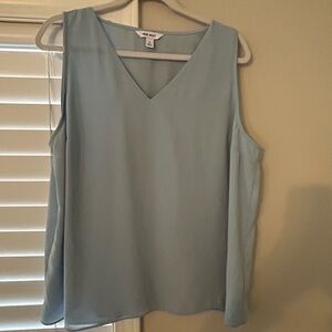 Nine West Women's Light Blue Sleeveless Blouse